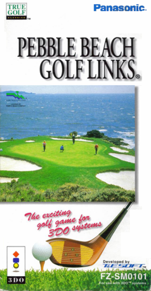 Pebble Beach Golf Links box art for 3DO